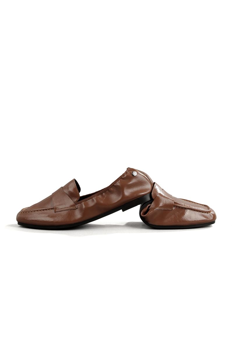 Amaranta Esnek Taban Katlanabilir Taba Rugan Babet Kadın Ayakkabı