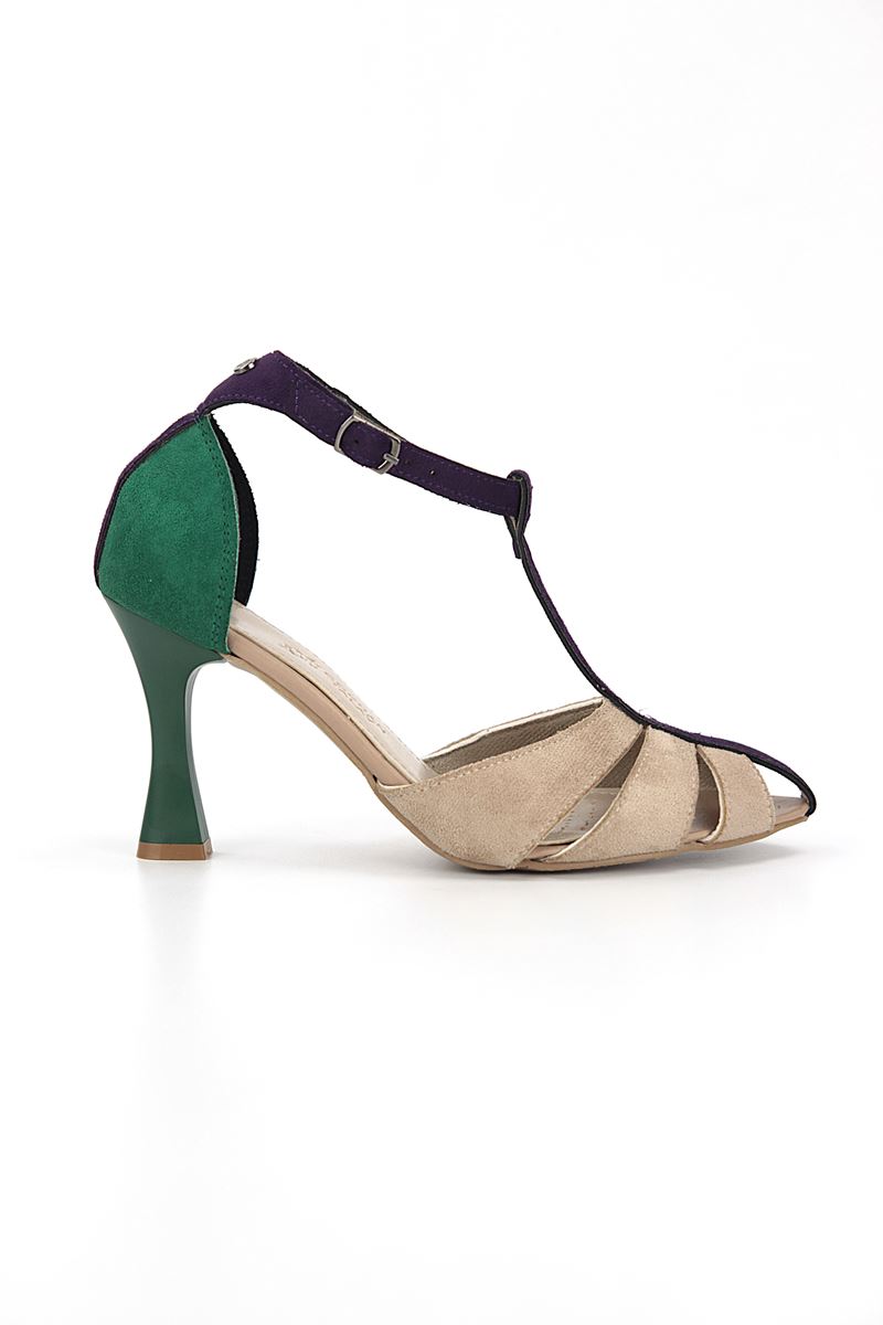 Princess Kadın Klasik Topuklu Ayakkabı VİZON SÜET