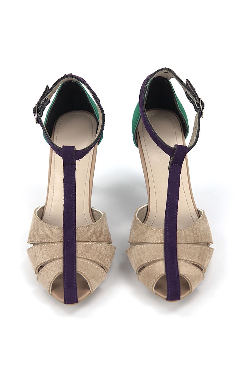 Princess Kadın Klasik Topuklu Ayakkabı VİZON SÜET