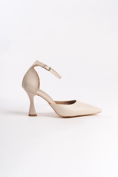 Jany Bej Cilt Orta Topuklu (8 cm) Klasik Topuklu Ayakkabı