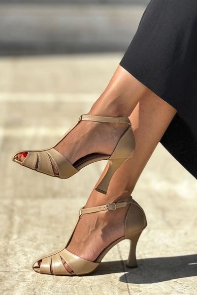 Princess Kadın Klasik Topuklu Ayakkabı Nude Cilt