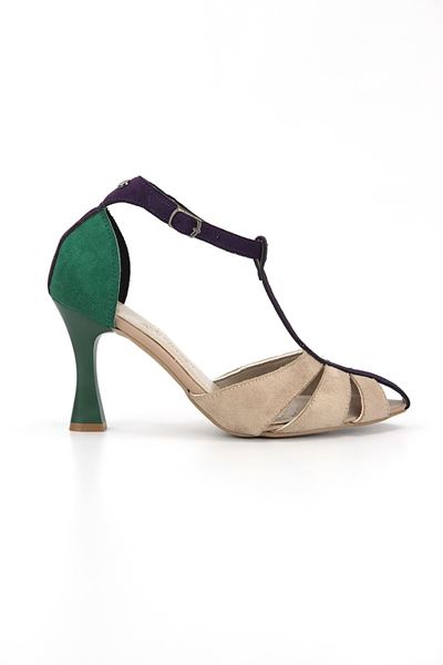 Princess Kadın Klasik Topuklu Ayakkabı VİZON SÜET