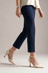 Elsa Bej Cilt Orta Topuklu (6 cm) Klasik Topuklu Ayakkabı